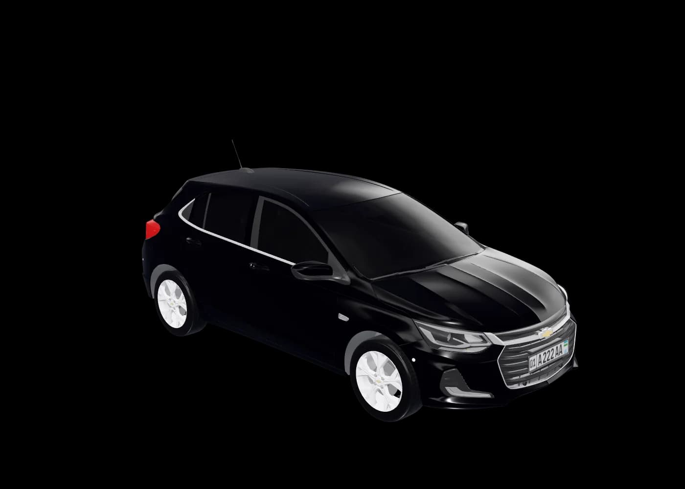 Hatch com PPF colorido Preto Piano