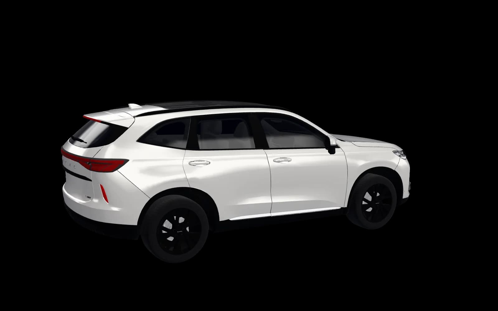 SUV branco com película de 35% nos vidros
